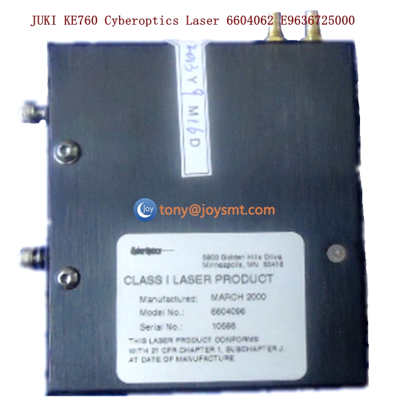 JUKI KE760 Cyberoptics Laser 6604062 E9636725000