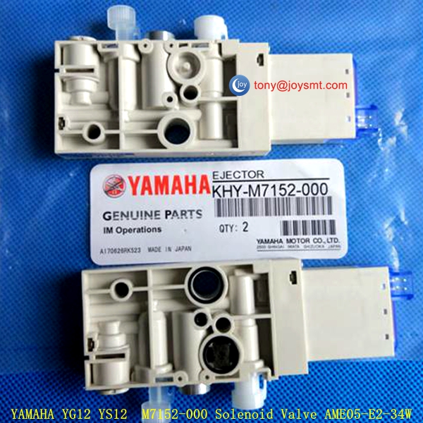 YAMAHA YG12 YS12 M7152-000 Solenoid Valve AME05-E2-34W