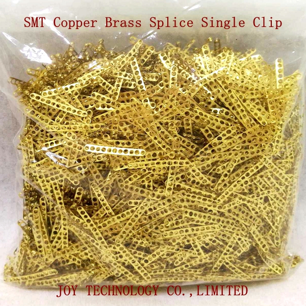 SMT Copper Brass Splice Single Clip 