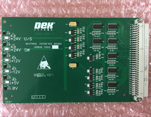 Screen printer DEK 265 borad card 185020  