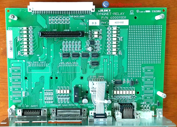 Juki 0001931 40001932 SYNQNET RELAY PCB Card UNIT ASM   