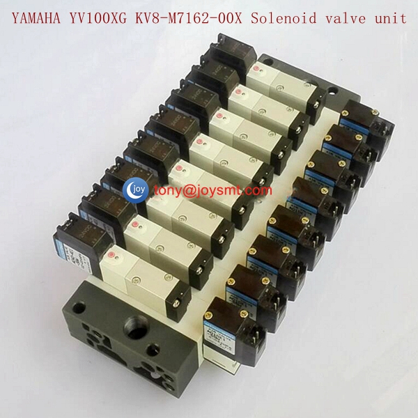 YAMAHA YV100XG KV8-M7162-00X Solenoid valve unit 