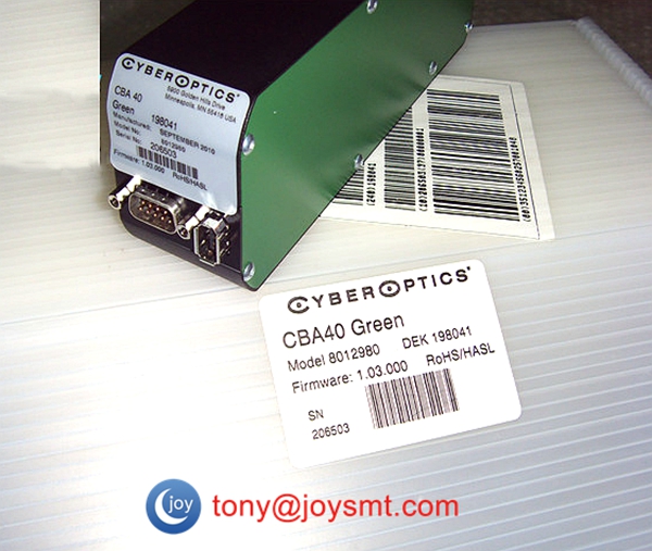 DEK CBA40 GRAPHITE CAMERA 198041 8012980