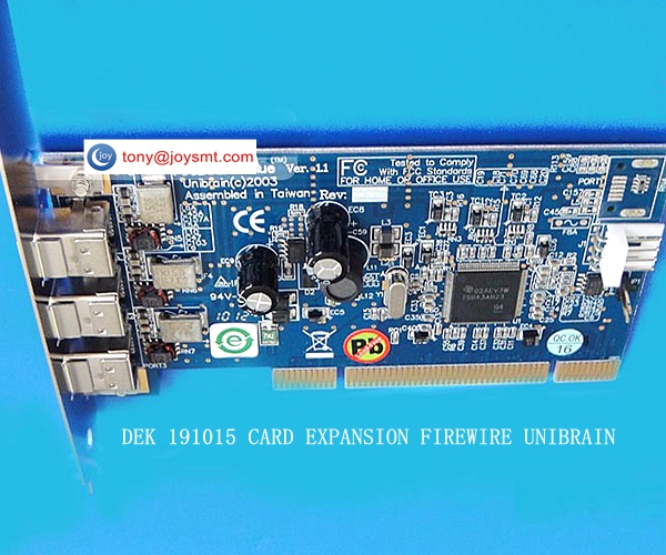 DEK 191015 CARD EXPANSION FIREWIRE UNIBRAIN