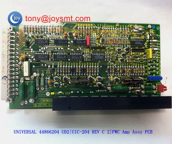 UNIVERSAL 44866204 UD2|UIC-204 REV C Z|PWC Amp Assy PCB  