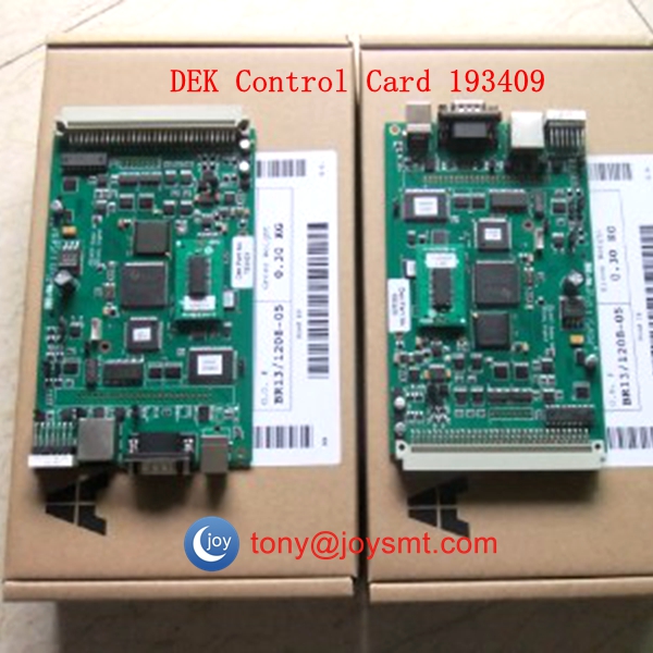 DEK Control Card 193409