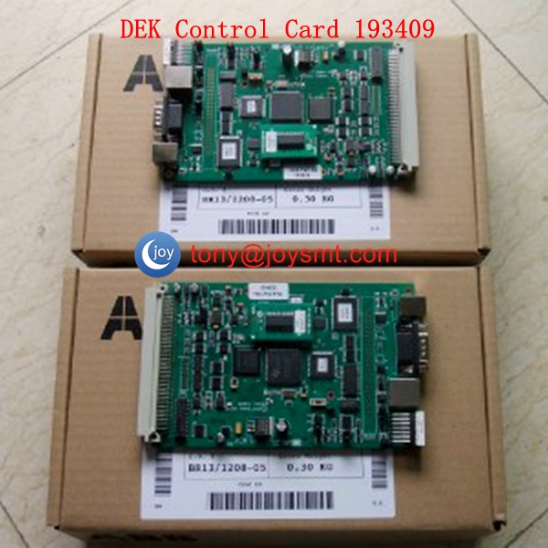 DEK Control Card 193409