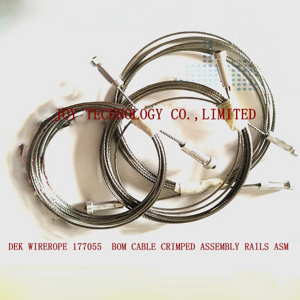 DEK WIREROPE 177055  BOM CABLE CRIMPED ASSEMBLY RAILS ASM