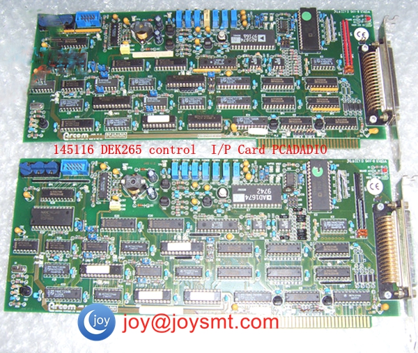 145116 DEK265 control I/P Card PCADADIO